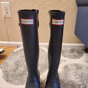 Hunter rain boots